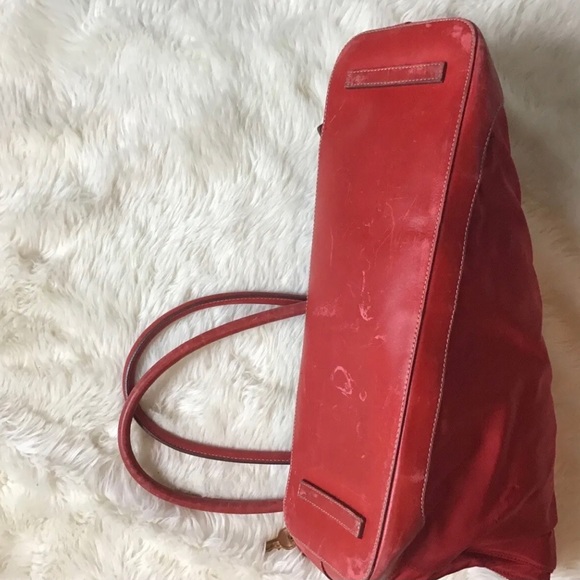 Prada red nylon/shoulder bag - Picture 10 of 10